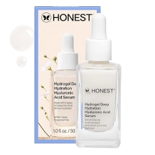 HONEST BEAUTY HYDROGEL HYALURONIC ACID SERUM DEEP HYDRATION, MOISTURIZES PLUMPS, VEGAN