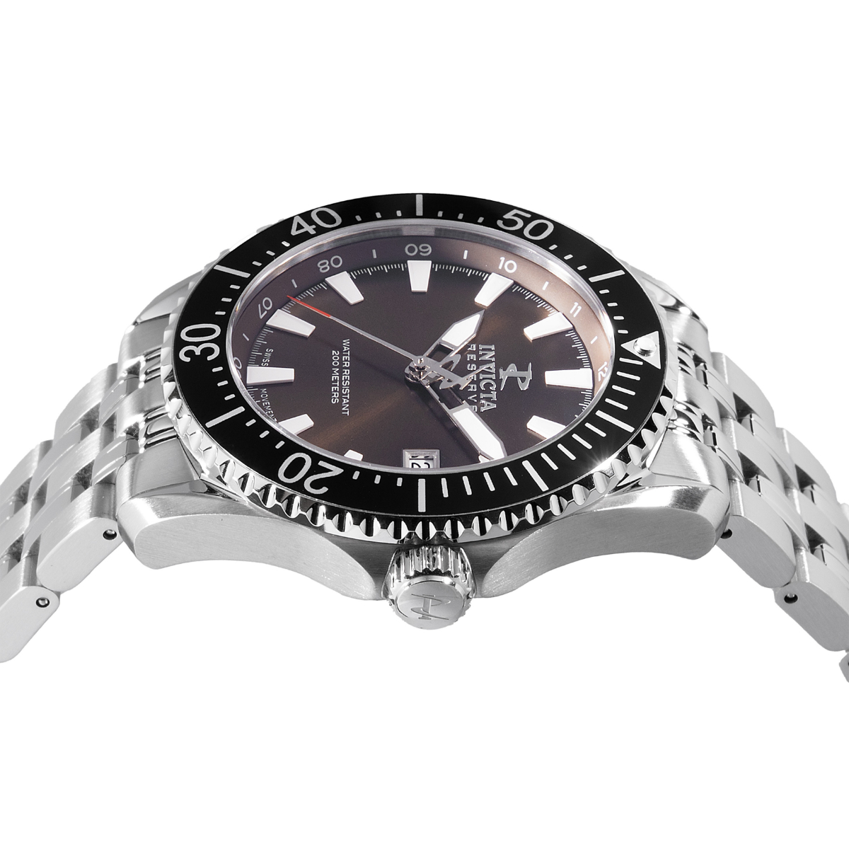 INVICTA RESERVE SWISS ETA 955.112 CALIBER MEN'S WATCH - 44MM, STEEL (49241-N1)WATCH-44MM-STEEL-49241-N1