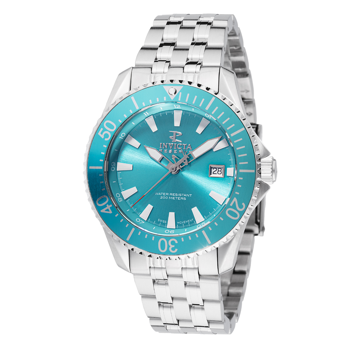 INVICTA RESERVE SWISS ETA 955.112 CALIBER MEN'S WATCH - 44MM, STEEL (49242-N1)