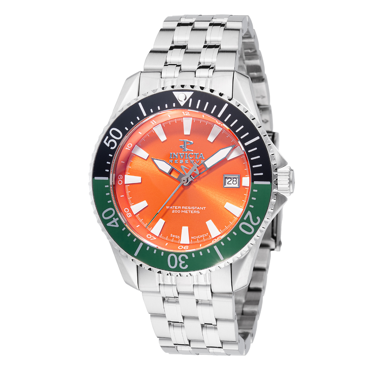 INVICTA RESERVE SWISS ETA 955.112 CALIBER MEN'S WATCH - 44MM, STEEL (49243-N1)