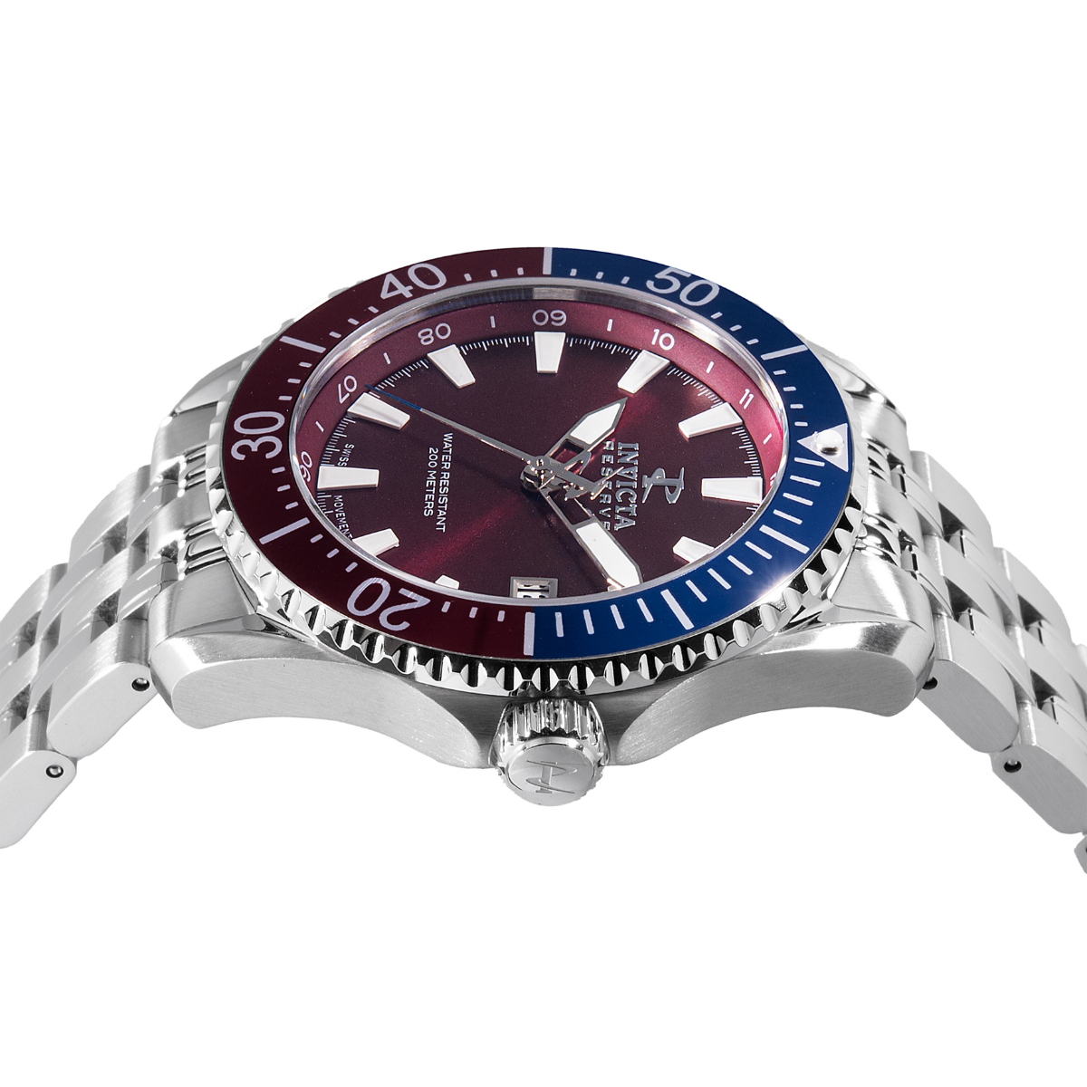 INVICTA RESERVE SWISS ETA 955.112 CALIBER MEN'S WATCH - 44MM, STEEL (49244-N1)