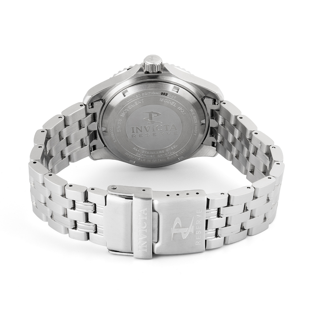 INVICTA RESERVE SWISS ETA 955.112 CALIBER MEN'S WATCH - 44MM, STEEL (49244-N1)