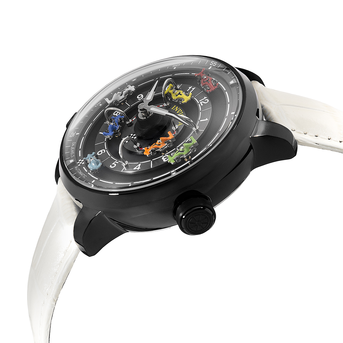 INVICTA INVICTA RACING AUTOMATIC MEN'S WATCH - 46MM, WHITE (69134)