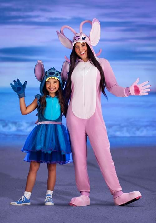 SPIRIT HALLOWEEN COSTUMES DISNEY LILO & STITCH STITCH COSTUME DRESS FOR GIRLS