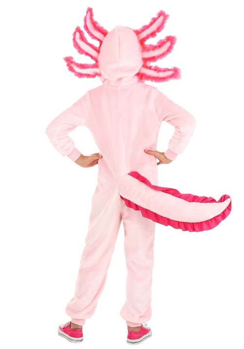 SPIRIT HALLOWEEN COSTUMES KID'S AXOLOTL COSTUME ONESIE