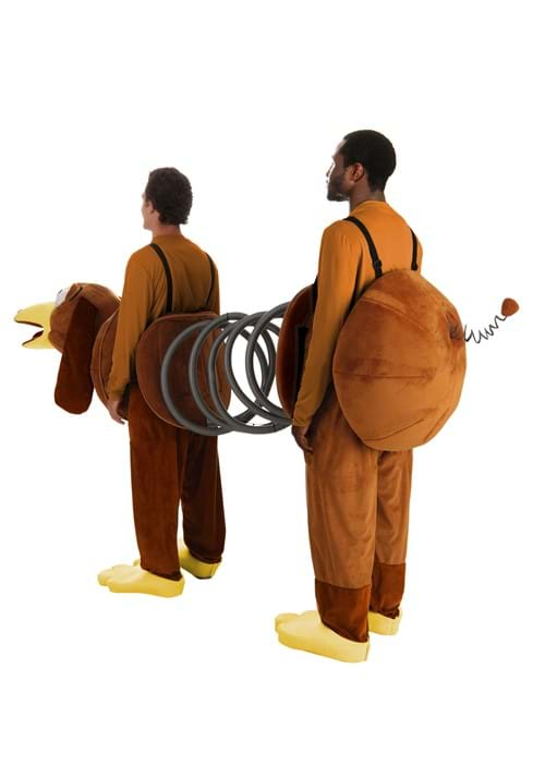 SPIRIT HALLOWEEN COSTUMES DISNEY AND PIXAR TOY STORY SLINKY DOG COSTUME FOR ADULTS