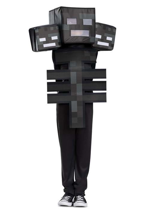 SPIRIT HALLOWEEN COSTUMES MINECRAFT DELUXE WITHER COSTUME FOR KIDS
