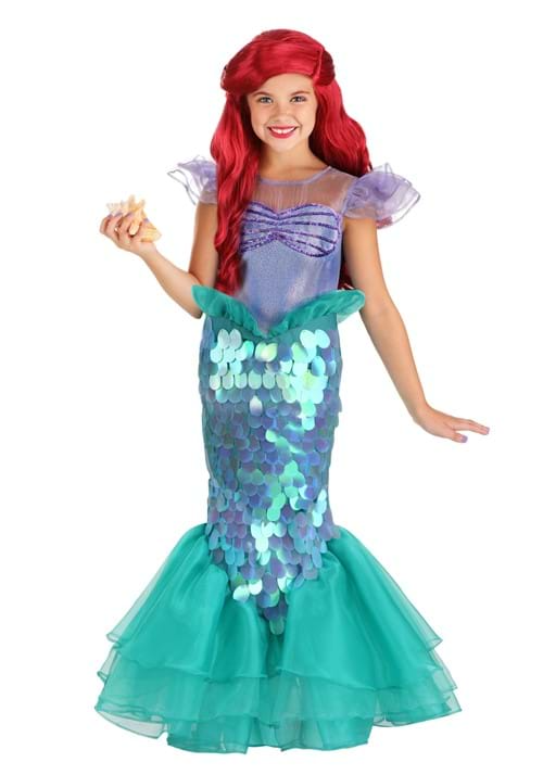 SPIRIT HALLOWEEN COSTUMES DISNEY LITTLE MERMAID ARIEL COSTUME FOR GIRLS