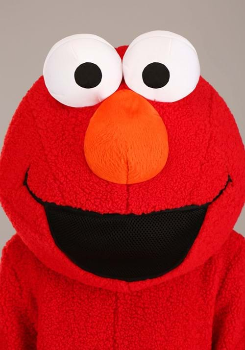 SPIRIT HALLOWEEN COSTUMES ADULT SESAME STREET ELMO MASCOT COSTUME