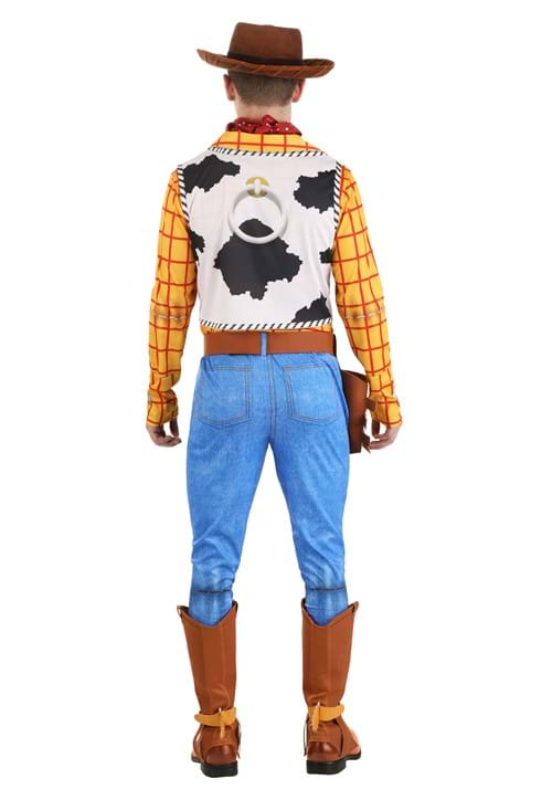 SPIRIT HALLOWEEN COSTUMES DISNEY DELUXE TOY STORY WOODY COSTUME FOR MEN