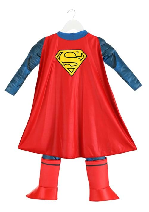 SPIRIT HALLOWEEEN COSTUMES DC COMICS DELUXE SUPERMAN KID'S COSTUME