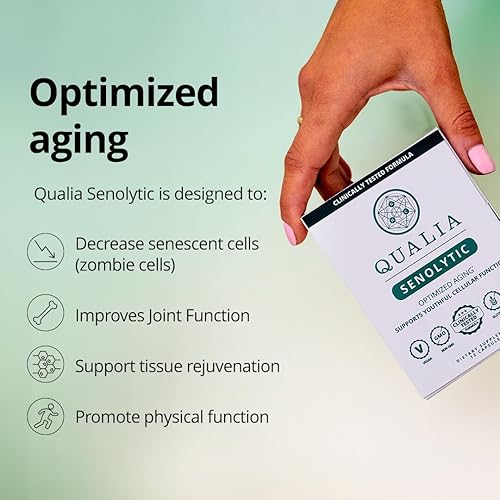 QUALIA NIGHT SENOLYTIC BUNDLE SCIENCE-BASED SLEEP CELL REPAIR SUPPLEMENTS