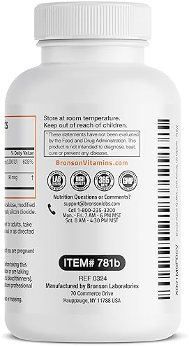 BRONSON VITAMIN K2 MK7 D3 SUPPLEMENT NON-GMO 5000 IU D3 90 MCG K2, 120 EASY CAPSULES