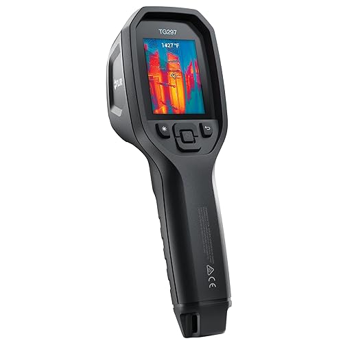 FLIR TG297 THERMAL IMAGING CAMERA WITH BULLSEYE LASER FOR INDUSTRIAL HIGH-TEMPERATURE USE