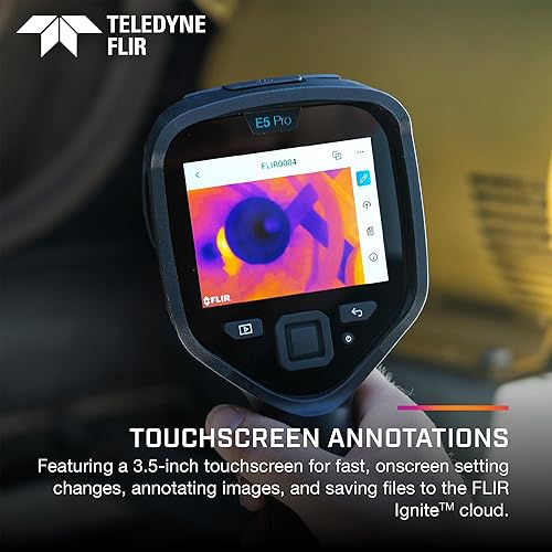 FLIR E5 PRO COMMERCIAL THERMAL IMAGING CAMERA WITH WIFI HIGH-RES INFRARED FLIR IGNITE CLOUD