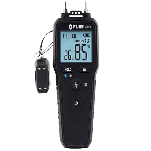 FLIR MR55 BLUETOOTH PIN MOISTURE METER FOR INSTANT DATA SHARING VIA FLIR TOOLS APP