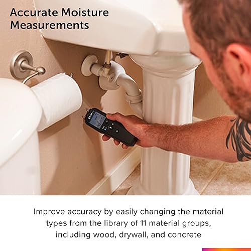 FLIR MR55 BLUETOOTH PIN MOISTURE METER FOR INSTANT DATA SHARING VIA FLIR TOOLS APP
