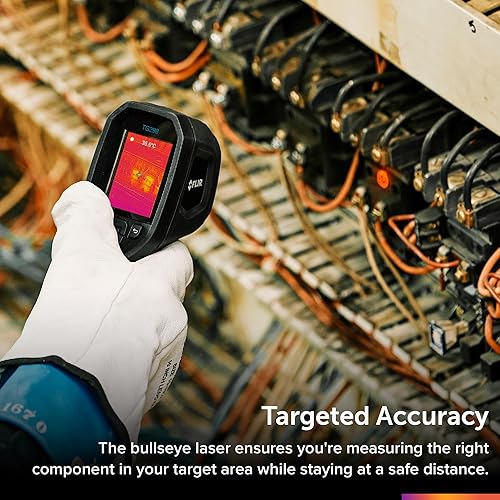 FLIR TG298 THERMAL IMAGING CAMERA 320X240 IR, HIGH TEMP SPOT, BULLSEYE LASER FOR INDUSTRY
