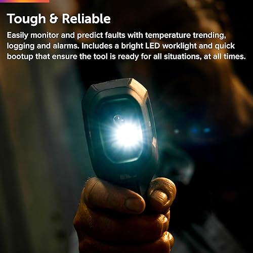 FLIR TG298 THERMAL IMAGING CAMERA 320X240 IR, HIGH TEMP SPOT, BULLSEYE LASER FOR INDUSTRY