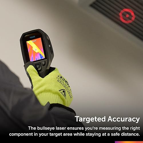 FLIR TG268 THERMAL IMAGING CAMERA 320X240 IR WITH BULLSEYE LASER FOR HVAC, ELECTRICAL BUILDING INSPE