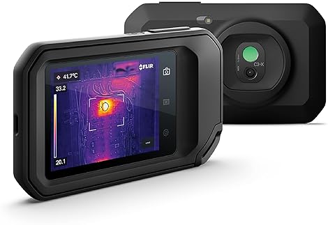 FLIR C3-X WIFI THERMAL IMAGING CAMERA HIGH-RES INFRARED FOR INSPECTION HVAC USE