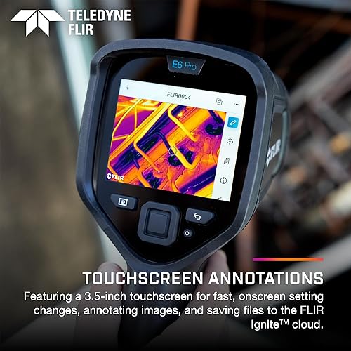 FLIR E6 PRO THERMAL IMAGING CAMERA WITH WIFI HIGH-RESOLUTION INFRARED FLIR IGNITE CLOUD