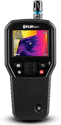 FLIR MR277 MOISTURE METER WITH MSX IR CAMERA HYGROMETER FOR ACCURATE BUILDING INSPECTION