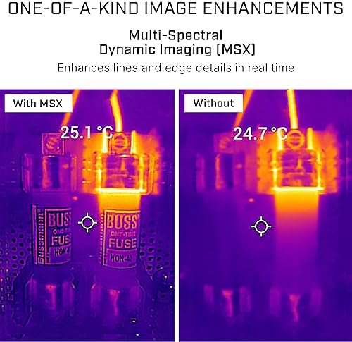 FLIR C5 COMPACT THERMAL IMAGING CAMERA WIFI HIGH-RES INFRARED FOR HVAC, ELECTRICAL BUILDING