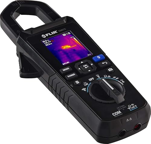 FLIR CM275-KIT THERMAL IMAGING CLAMP METER WITH DATALOGGING, WIRELESS RECHARGEABLE BATTERY