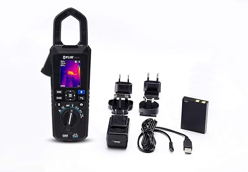 FLIR CM275-KIT THERMAL IMAGING CLAMP METER WITH DATALOGGING, WIRELESS RECHARGEABLE BATTERY