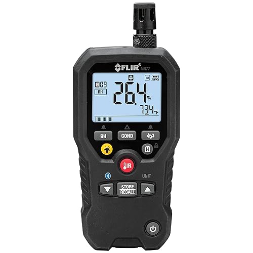FLIR MR77 PINLESS MOISTURE METER ACCURATE, NON-INVASIVE MOISTURE DETECTION TOOL
