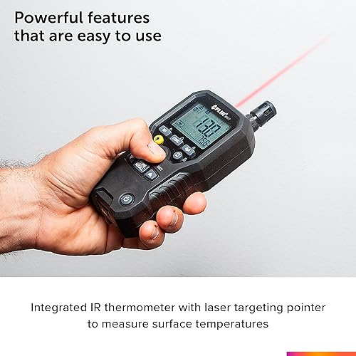 FLIR MR77 PINLESS MOISTURE METER ACCURATE, NON-INVASIVE MOISTURE DETECTION TOOL
