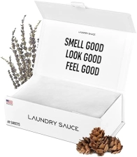 LAUNDRY SAUCE SIBERIAN PINE DRYER SHEETS, 69 COUNT SOFTENS FABRIC, REMOVES STATIC, ECO-FRIENDLY