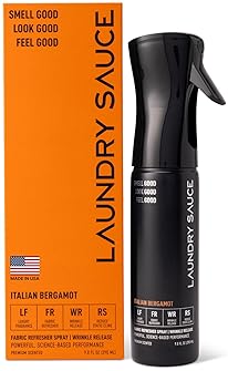 LAUNDRY SAUCE ITALIAN BERGAMOT FABRIC REFRESHER SPRAY ODOR-FIGHTING LAUNDRY SCENT, 9.8 FL OZ