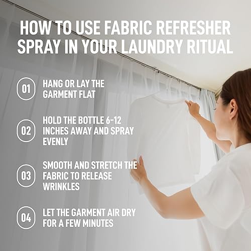 LAUNDRY SAUCE FRENCH SAFFRON FABRIC REFRESHER SPRAY ODOR-FIGHTING LAUNDRY SCENT, 9.8 FL OZ