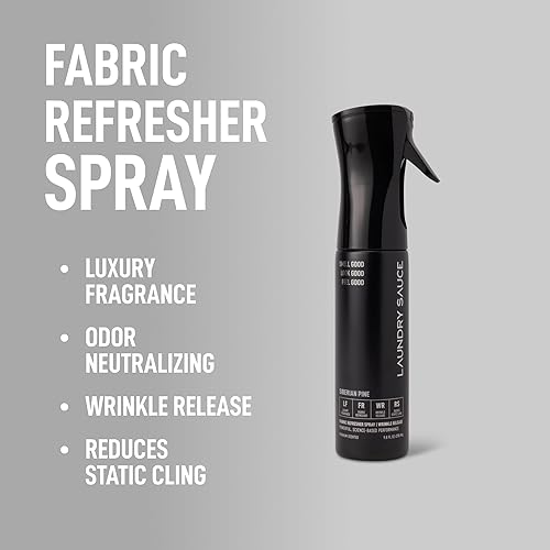 LAUNDRY SAUCE FABRIC REFRESHER SPRAY 9.8 FL OZ ODOR-FIGHTING SIBERIAN PINE SCENT