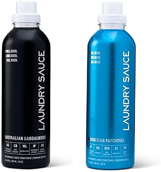 LAUNDRY SAUCE LUXURY FABRIC SOFTENER BUNDLE AUSTRALIAN SANDALWOOD INDONESIAN PATCHOULI SCENT