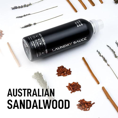 LAUNDRY SAUCE LUXURY FABRIC SOFTENER BUNDLE AUSTRALIAN SANDALWOOD INDONESIAN PATCHOULI SCENT