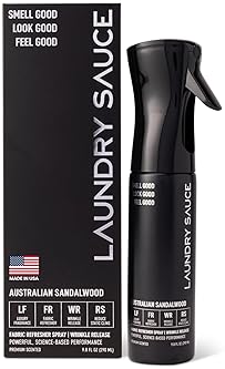 LAUNDRY SAUCE AUSTRALIAN SANDALWOOD FABRIC REFRESHER SPRAY ODOR-FIGHTING, 9.8 FL OZ