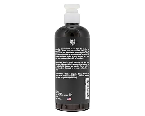 SUAVECITO HAIR CREAM PUMP BOTTLE 16 OZ MEDIUM SHINE, ALL DAY LIGHT HOLD STYLING CREAM