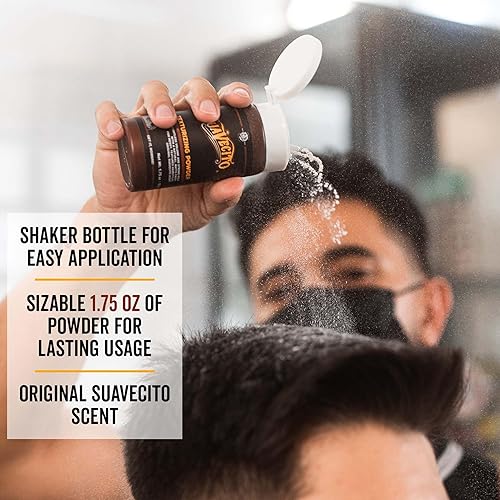 SUAVECITO HAIR STYLING POWDER MATTE FINISH, STRONG HOLD, VOLUMIZING OIL ABSORBING