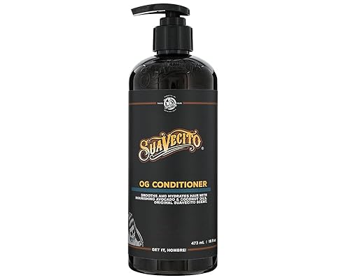 SUAVECITO OG CONDITIONER 16OZ PUMP HYDRATES REPAIRS ALL HAIR TYPES, SULFATE-FREE, AVOCADO COCONUT