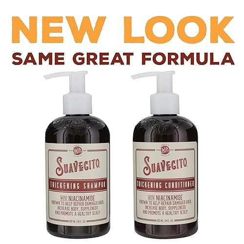 SUAVECITO THICKENING SHAMPOO CONDITIONER SET FOR HAIR GROWTH, HAIR LOSS REGROWTH TREATMENT