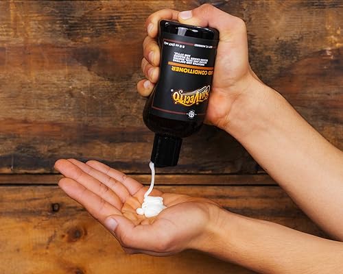 SUAVECITO BEARD CONDITIONER FOR MEN SMOOTHING SOFTENING, 8 OZ BEARD CARE PRODUCT