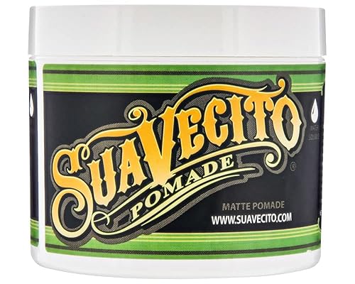 SUAVECITO SIGNATURE SCENT ESSENTIALS BUNDLE HAIR POMADE, ALUMINUM-FREE DEODORANT BODY SOAP