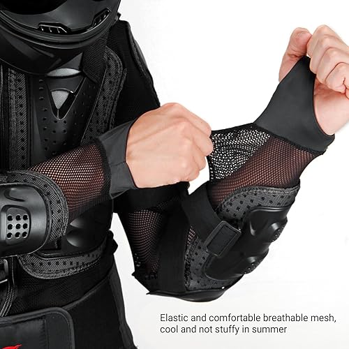 HEROBIKER MOTORCYCLE ARMOR JACKET WITH SPINE CHEST PROTECTION MOTOCROSS PROTECTOR, 2 STYLES
