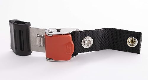 HELMET SHOP QUICK RELEASE RATCHETED STAINLESS STEEL HELMET BUCKLE KIT CHIN STRAP ADAPTER, NO STRAP REMOVAL
