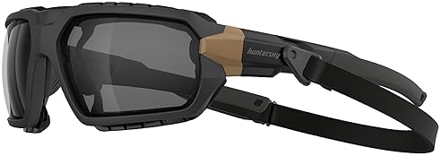 HTS HUNTERSKY BALLISTIC TACTICAL ANTI-FOG SHOOTING GLASSES MILITARY GRADE IMPACT PROTECTION FOR AIRSOFT RANGE