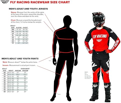 FLY RACING F-16 MENS MOTO GEAR SET DURABLE OFF-ROAD PANT AND JERSEY COMBO FOR MOTOCROSS