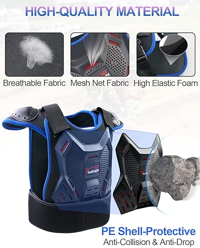 STARKNIGHTMT KIDS DIRT BIKE GEAR - YOUTH MOTOCROSS ARMOR CHEST PROTECTOR FOR BOYS GIRLS